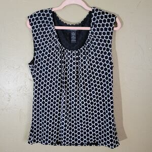 Unlisted by Kenneth Cole Scoop Neck Sleeveless Blouse